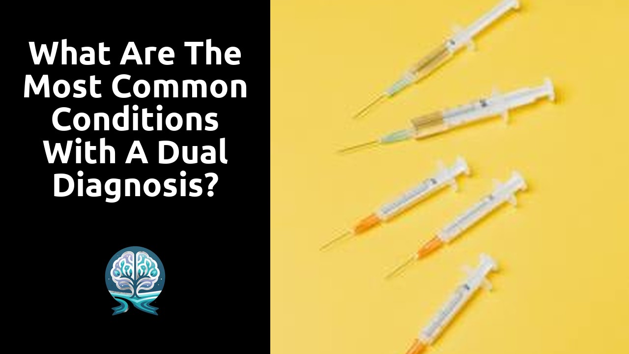 What are the most common conditions with a dual diagnosis?
