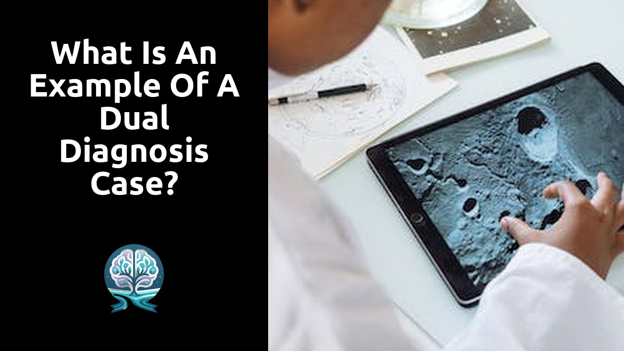 What is an example of a dual diagnosis case?